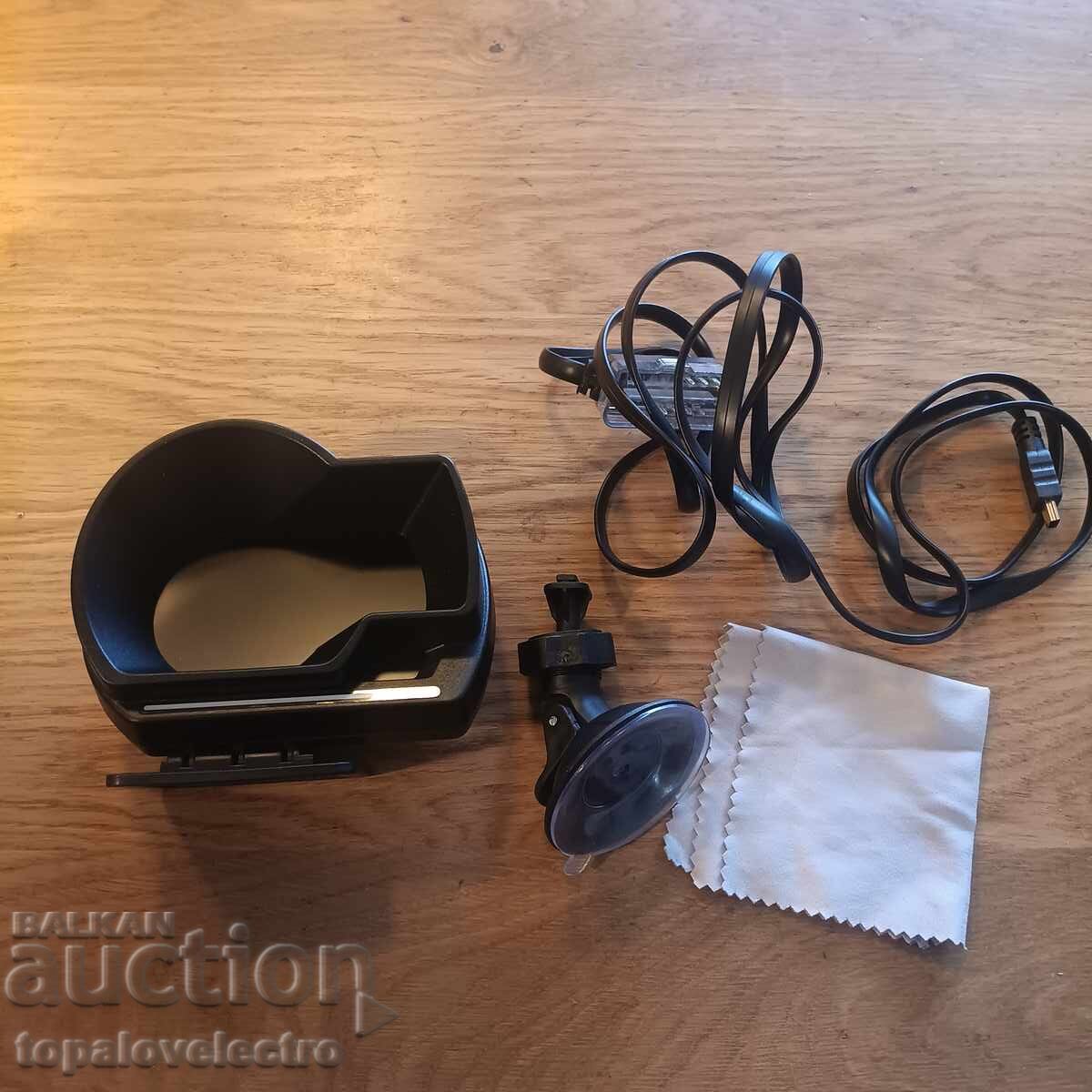 NEW! Car Head-Up Display with OBD2 and GPS, Horizontal - 5