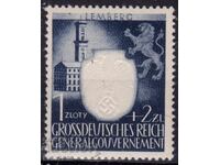 Germania - 2 Reichswehr pe Polonia - 3 ani NSDAP în GG - relief, MNH