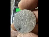 Mustafa 2 - anul 1106 - 1/2 aur (15 para)