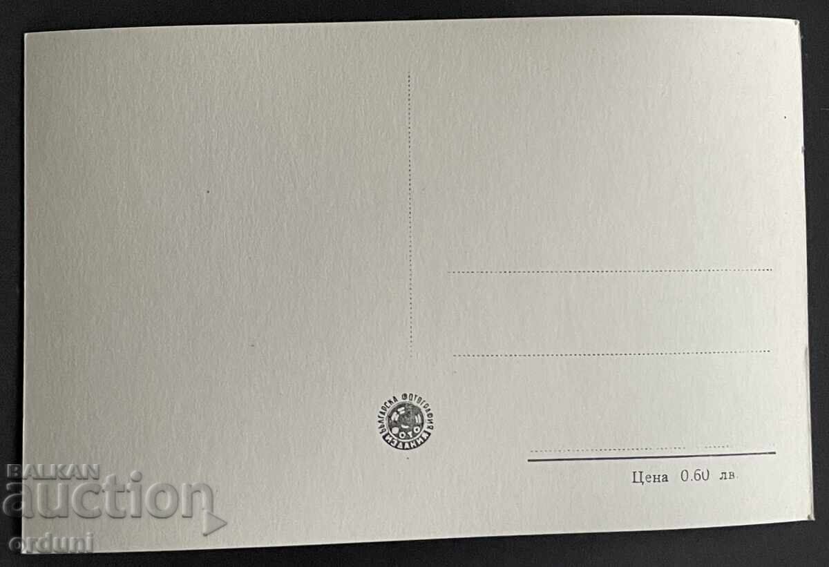 Аукцион 5349 България катичка изглед град Лом 50-те г. Аукцион 5349 България катичка изглед град Лом 50-те г.