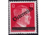 Γερμανία - 2ο Παγκόσμιο Πόλεμο - Επανάληψη - Α.Χ. με υπέρ. για Αυστρία.,MNH
