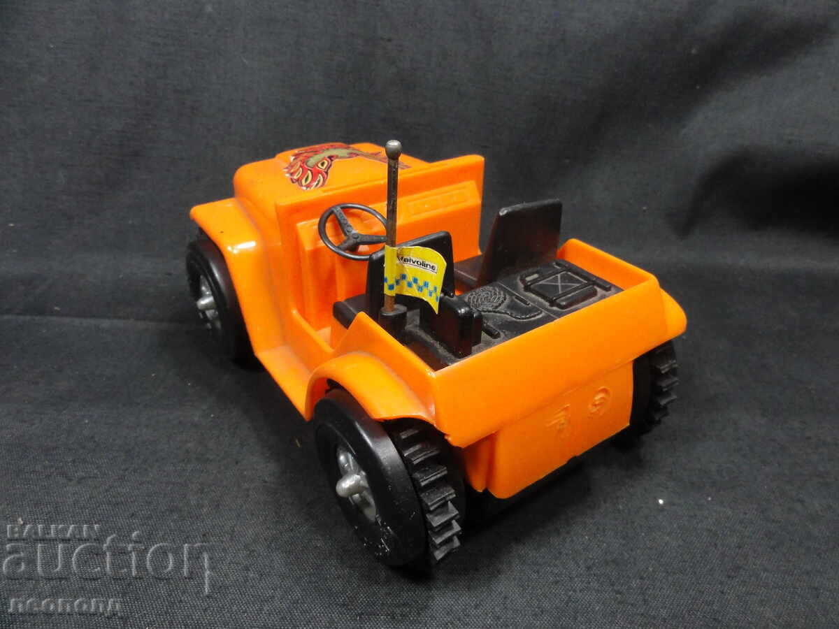 БЗЦ СТАРA РЕТРО ПЛАСТМАСОВА ИГРАЧКА ДЖИП - 5