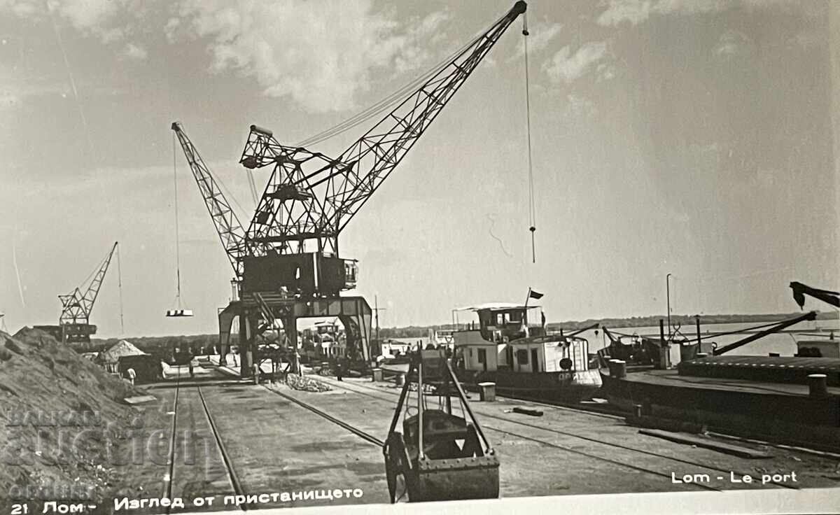 5352 Bulgaria Katichen Lom view from the port 50s with price € 5.00 | 9.78 BGN