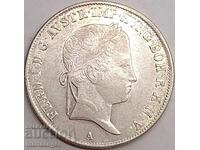 Austria pentru Ungaria 20 Kreuzer 1841 A - Viena Ferdinand argint