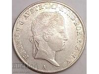 1 Флорин 1888 Австрия 900 проба Франц Йозеф сребро