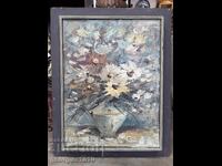 Αυθεντικός πίνακας Ραλίτσα Κιρίλοβα "Χρυσάνθεμα" №7812