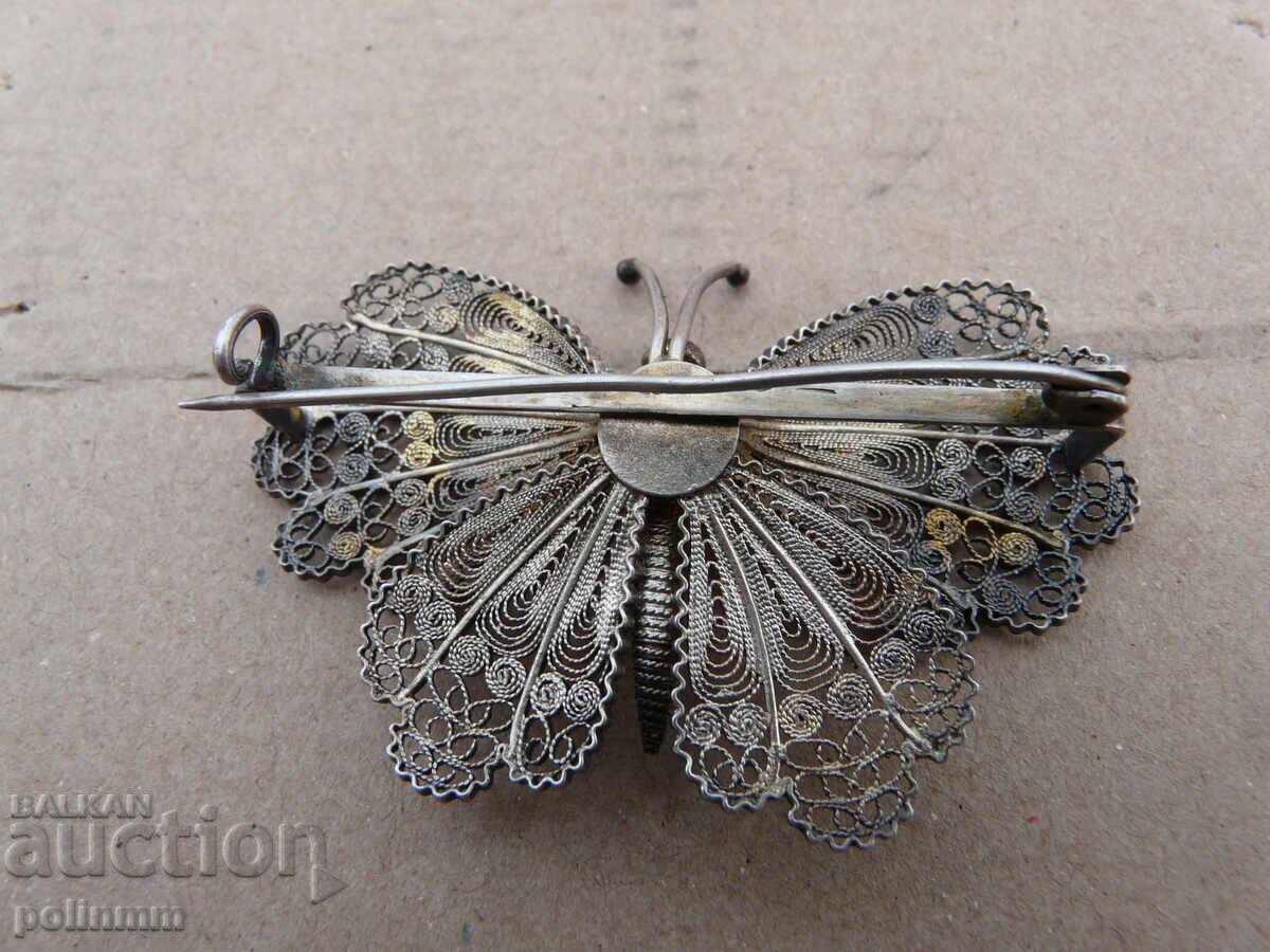 Аукцион Сребърна брошка  - 1