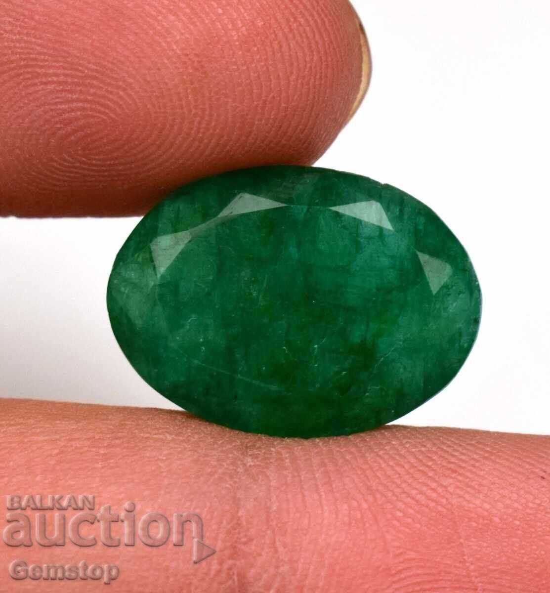 BZC! 10.65 ct Natural Emerald Oval Cert. IGL from 1st!