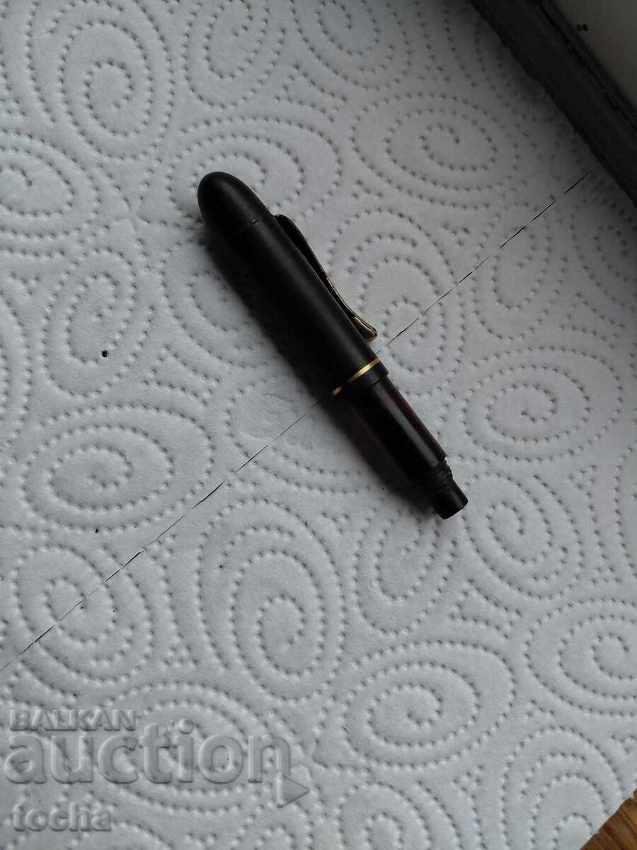 Livrarea Stilou vechi cu inscripția Rap Pen, peniță 585 marc .BZC