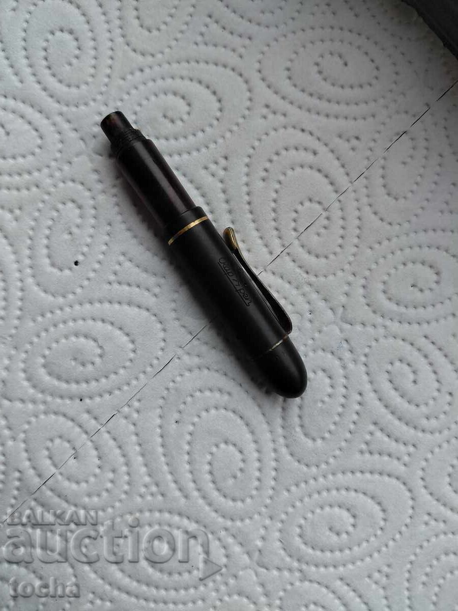 Stilou vechi cu inscripția Rap Pen, peniță 585 marc .BZC - 5