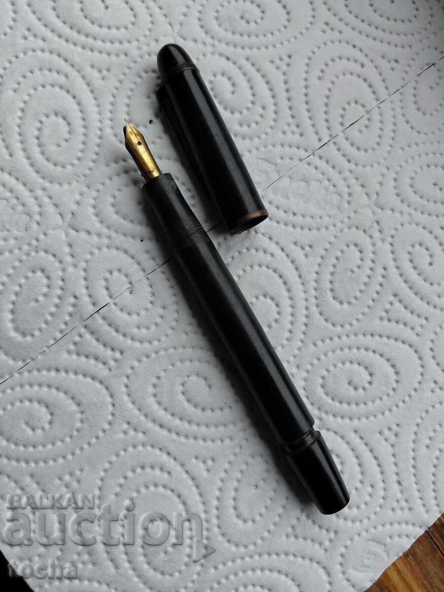 Аукцион стара писалка ,жълто перо марк .БЗЦ Аукцион стара писалка ,жълто перо марк .БЗЦ