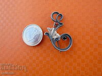 Сребърна брошка  - 4