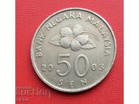 Μαλαισία - 50 σεντ 2003