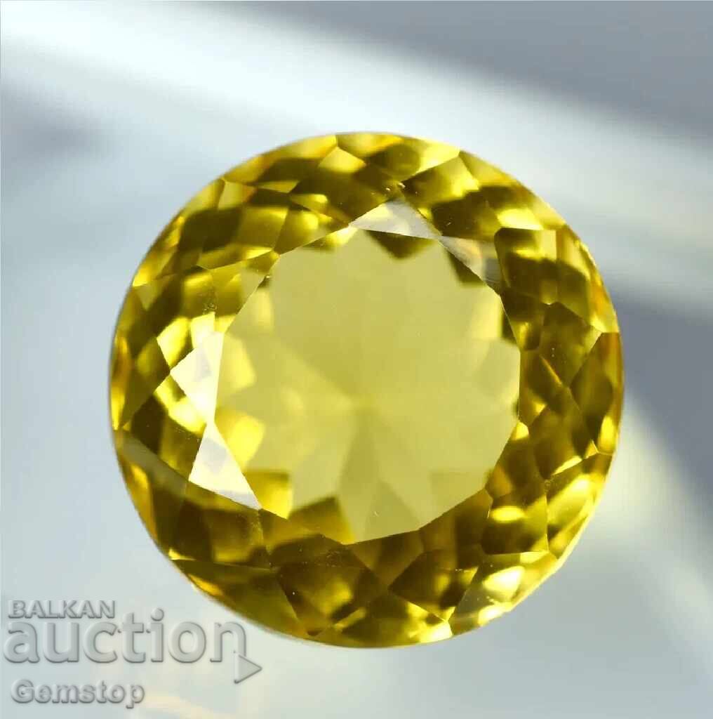 Аукцион БЗЦ! 4.22 к-та естествен сапфир кръг серт.GGL от 1ст!