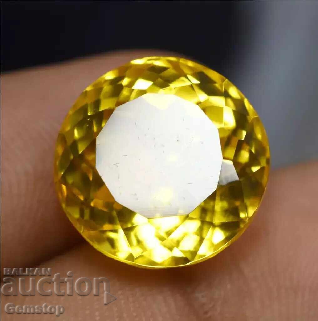 Доставка на БЗЦ! 4.22 к-та естествен сапфир кръг серт.GGL от 1ст!