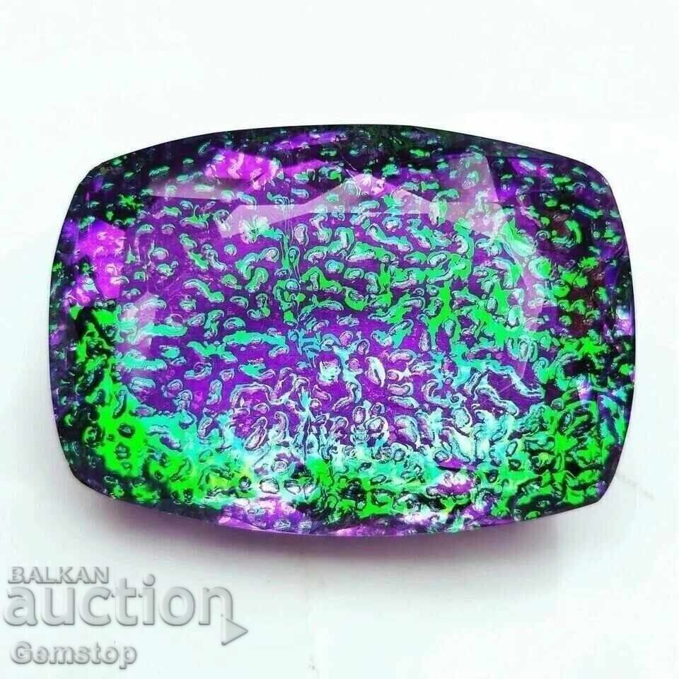 Delivery of Natural Fire Opal Monarch Cert. OMGTL from 1ct!