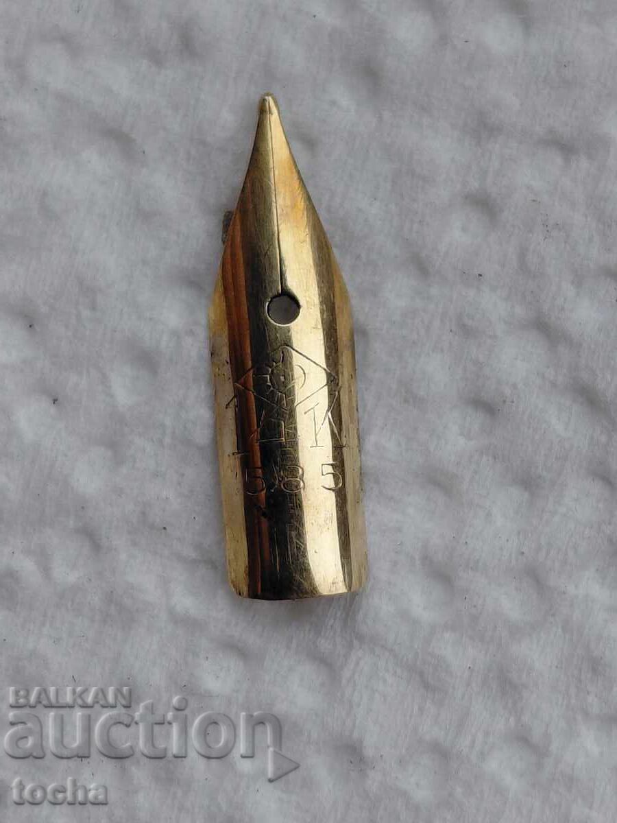 Παράδοση Παλιό στυλό Senator, μύτη 14k 585, σφραγίδα .ΒΖTS Παράδοση Παλιό στυλό Senator, μύτη 14k 585, σφραγίδα .ΒΖTS