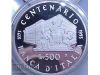 500 Lire 1993 Bank of Italy Jubilee PROOF UNC
