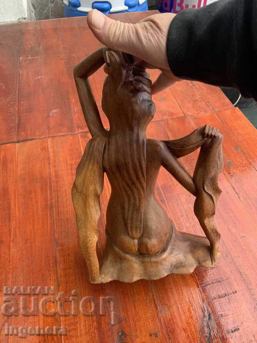 Παράδοση ΞΥΛΟΠΛΑΣΤΙΚΗ ΑΓΑΛΜΑΤΙΔΙΟ ΦΙΓΟΥΡΑ ΞΥΛΙΝΟ ΓΛΥΠΤΟ ΚΑΛΛΟΣ