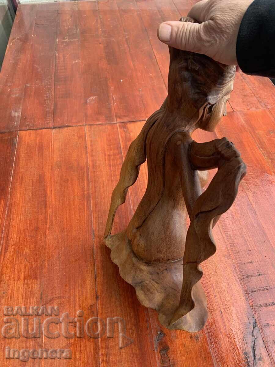 ΞΥΛΟΠΛΑΣΤΙΚΗ ΑΓΑΛΜΑΤΙΔΙΟ ΦΙΓΟΥΡΑ ΞΥΛΙΝΟ ΓΛΥΠΤΟ ΚΑΛΛΟΣ - 5