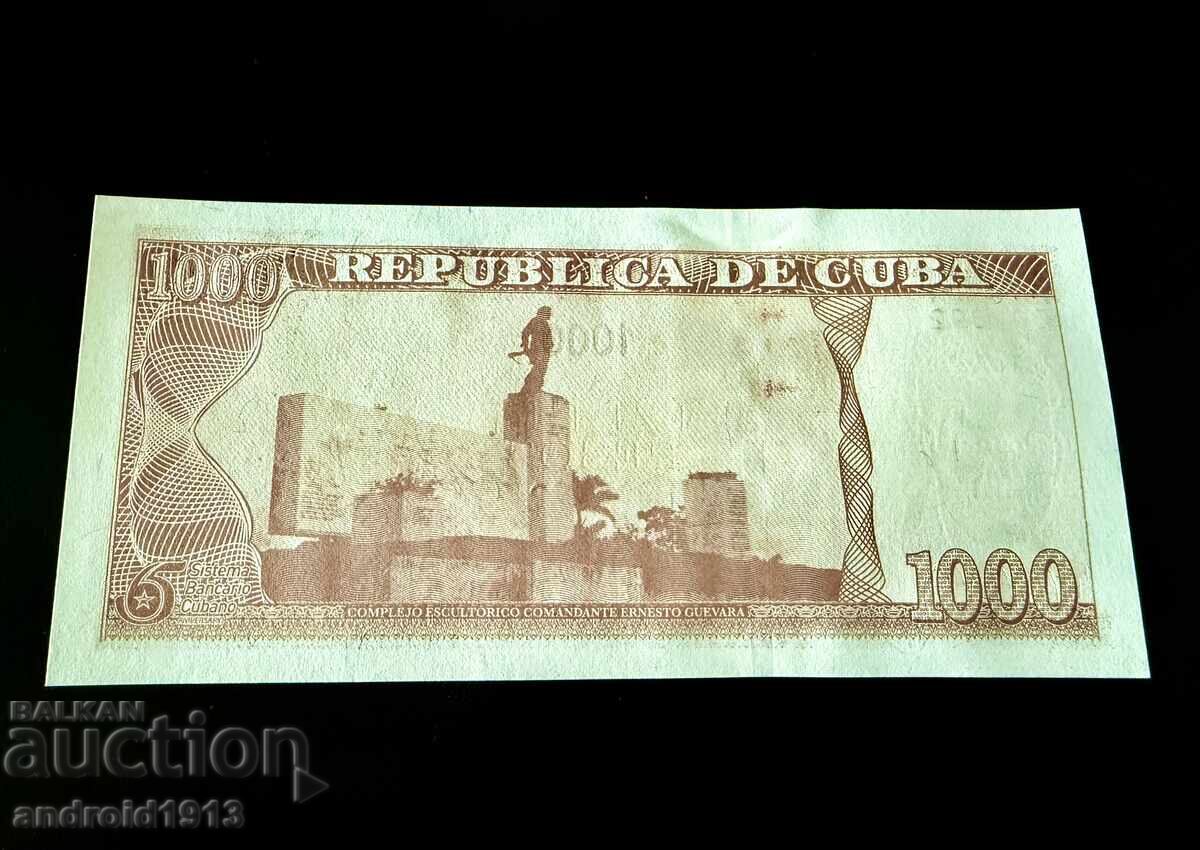 НОВО!! КУБА 1000 ПЕСОС, 2025, UNC, ЮБИЛЕЙНА, ТОП ЦЕНА!! с цена € 24.98 | 48.86 лв.