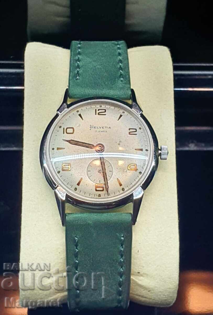 Ελβετικό Ρολόι Helvetia Σπάνιο Ελβετικό Ρολόι Helvetia Σπάνιο