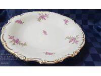 Plato baroc de portelan