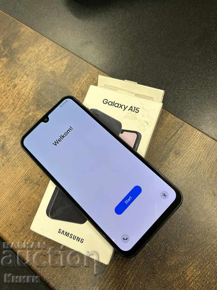 Телефон Samsung Galaxy A15 128GB - нов с цена € 160.00 | 312.93 лв.