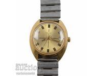 Ceas bărbați POLJOT POLJOT URSS cu placare cu aur 10 Mk - nu funcționează