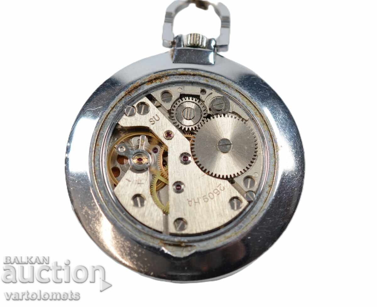 Джобен часовник  РАКЕТА  СССР -  работи с цена € 20.00 | 39.12 лв.