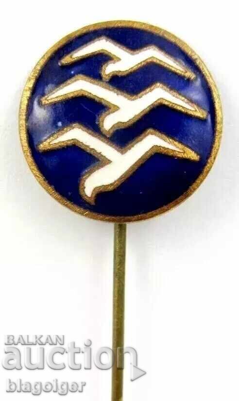 Regatul Bulgariei - Pilot militar de planor - Semn rar - Email cu preț € 26.99 | 52.79 BGN