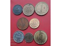 Lot mixt de 8 monede