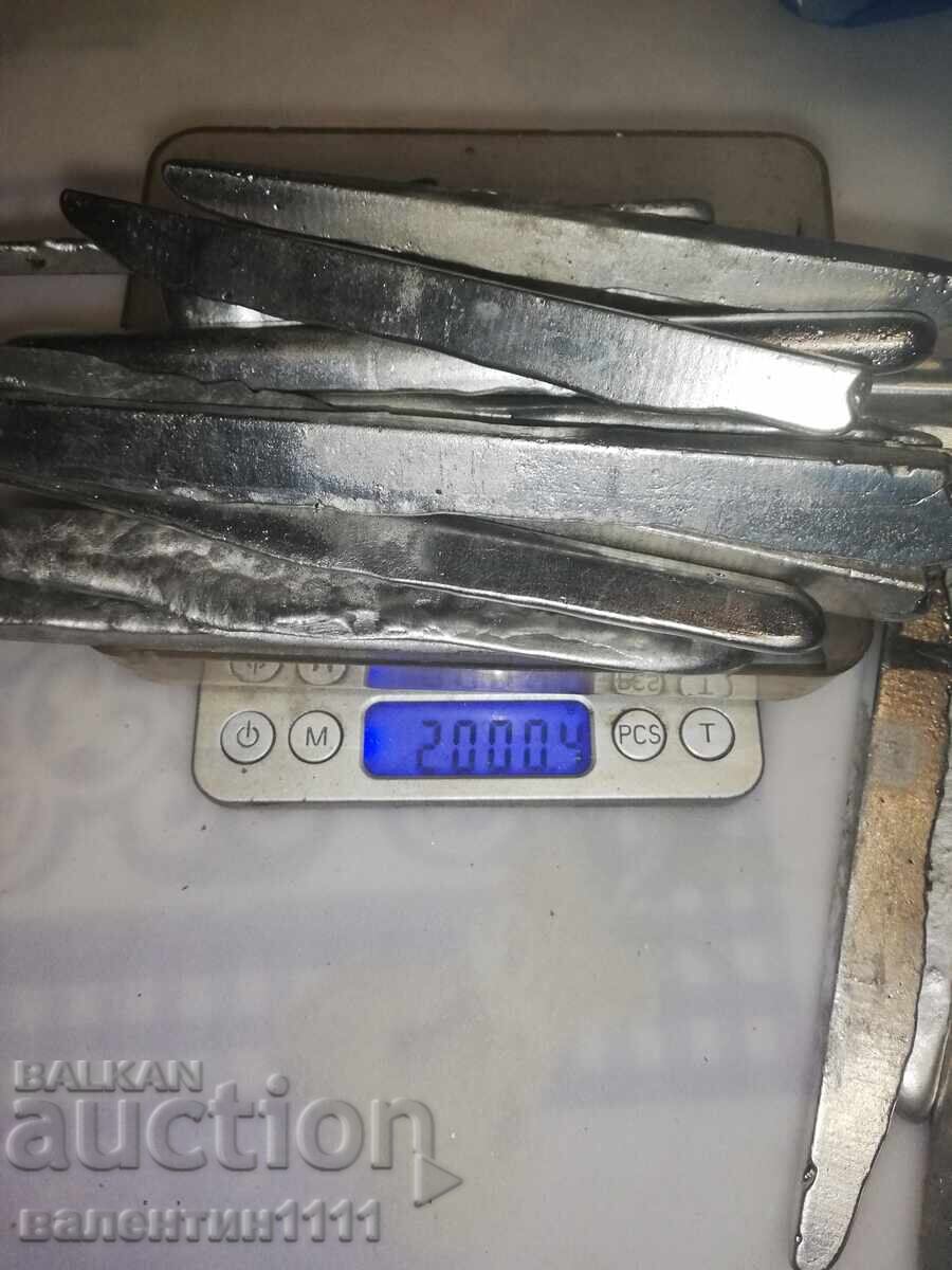 Κασσίτερος με πρόσμιξη ασημιού με τιμή € 0.01 | 0.02 BGN Κασσίτερος με πρόσμιξη ασημιού με τιμή € 0.01 | 0.02 BGN