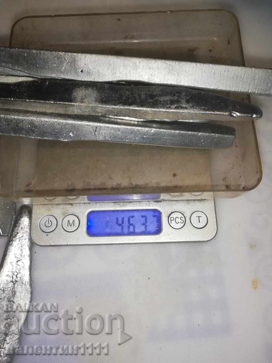 Δημοπρασία Κασσίτερος με πρόσμιξη ασημιού Δημοπρασία Κασσίτερος με πρόσμιξη ασημιού