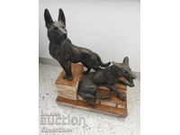 57εκ-20kg Carvin αγαλματίδιο/φιγούρα/γλυπτό σκύλων-ποιμενικών