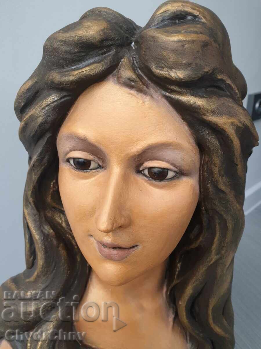 Solome теракота статуя 60см-4кг/фигура-бюст на жена - 6