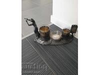 WMF комплект за пиене-пушене/чаши-пепелник-кибритник