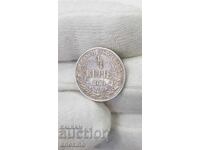 Рядка сребърна монета 1/4 Рупеи 1910 , Германия, Африка