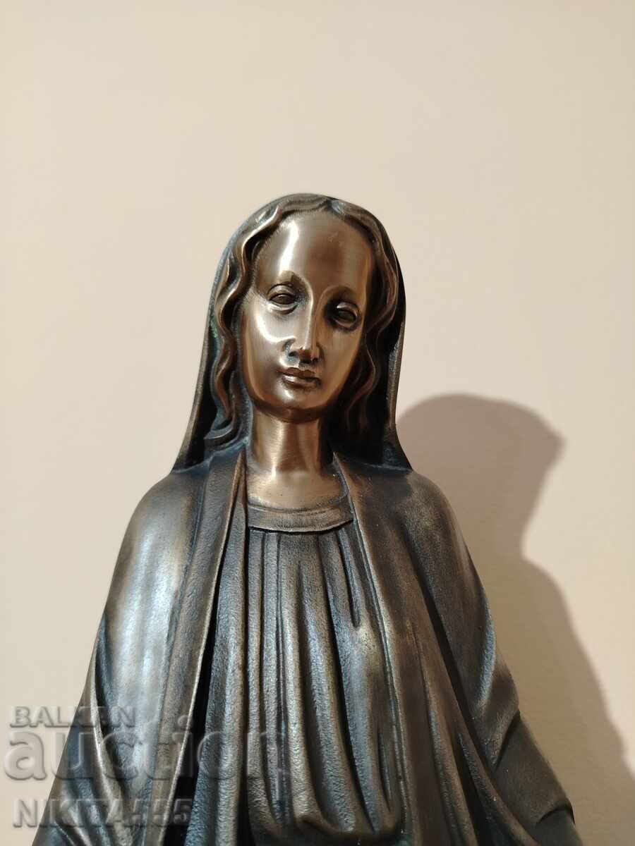 Стара бронзова статуя на Дева Мария/Света Богородица/Madonna с цена € 555.00 | 1085.49 лв. Стара бронзова статуя на Дева Мария/Света Богородица/Madonna с цена € 555.00 | 1085.49 лв.