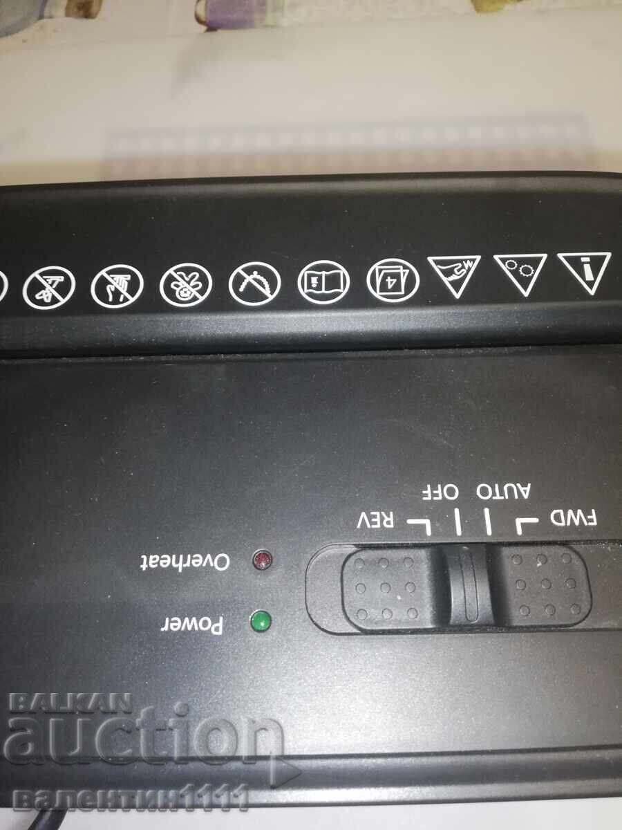 Auction  Document shredder