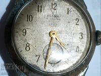 Παλαιό ρωσικό ρολόι 4ων ωρών Μαύρος φάρος λειτουργεί άψογα