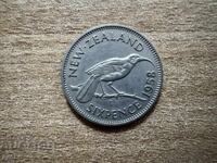 Нова Зеландия - 6 пенса (1958)