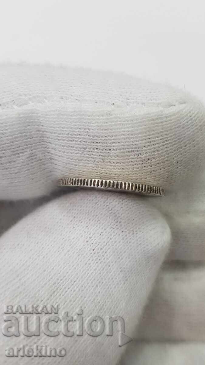 Δημοπρασία Σπάνιο ασημένιο νόμισμα 10 λεπτών 1943 Καναδά