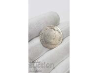 Monedă rară de argint 2 reali 1818 - Spania