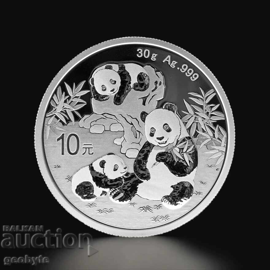 1oz сребро Китайска панда 2025