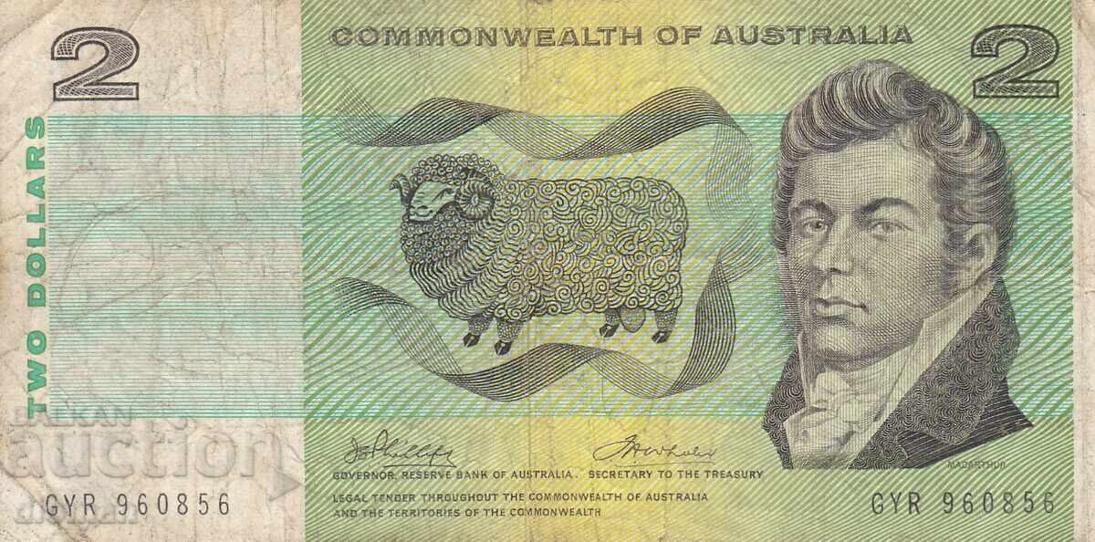 dioman - ΑΥΣΤΡΑΛΙΑ - 2 ΔΟΛΑΡΙΑ - 1976