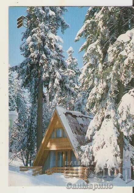 Картичка  България  Боровец Вилно селище "Малина"**