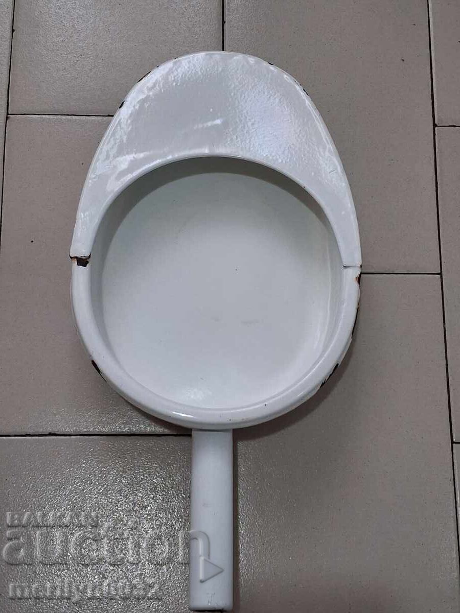 Δημοπρασία Παλιά εμαγιέ βάση σότσα, τσουκάλ, τσουκάλ, σμάλτο