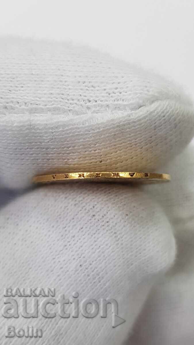 Extremely Rare Gold Coin 4 Florins 1889 Austria - 6 Extremely Rare Gold Coin 4 Florins 1889 Austria - 6