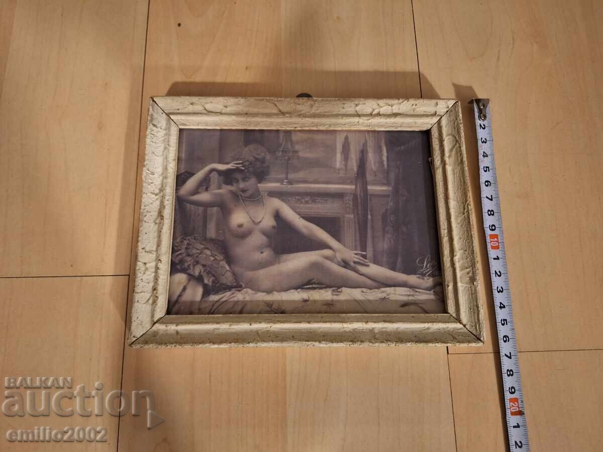 Retro erotic painting